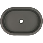 DEANTE - Silia - Granitové umyvadlo grafit oval CQS_TU6U