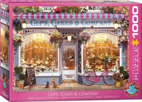 EUROGRAPHICS Puzzle Cukrárna Cups, Cakes Company