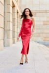 Večerní šaty SUK0438 červené - Roco Fashion 36