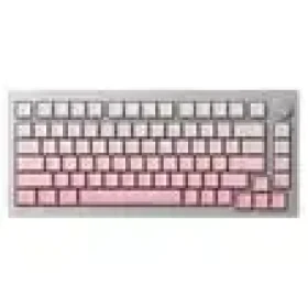 AKKO MonsGeek M1W SP růžová/bílá / herní klavesnice / RGB / V3 Piano Pro spínač - stříbrná / ANSI (US) (6975351383307)