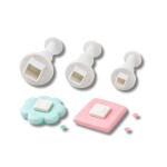 Dortisimo Plastové vypichovače Kosočtverce (4 ks)