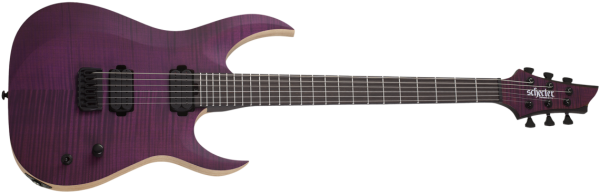 Schecter John Browne Tao-6 - Satin Trans Purple