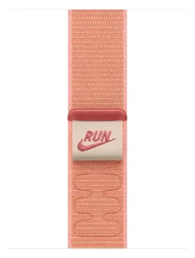 Apple Watch Nike Sport Loop 46mm Alpenglow Pink / Řemínek pro Apple Watch / 44–49 mm (MGD54ZM/A)