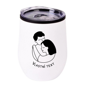 Personalizovaný termohrnek "BOWL" - pár v objetí