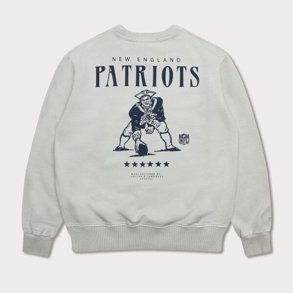 Lobster & Lemonade Pánská mikina New England Patriots NFL L&L '96 Classics Crewneck Sweater Velikost: M