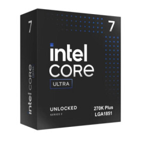 CPU INTEL Core Ultra 7 270K Plus, až 5.5GHz, 36MB L3, LGA1851, Box (bez chladiče) EDF_1077337