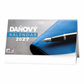 Daňový kalendář 2027 - stolní kalendář
