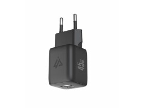 Adaptér USB iPEAX GaN USB/USB-C 90010128 Black