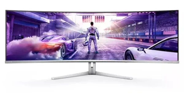 49" PHILIPS Evnia 49M2C8900L bílá / Monitor / QD-OLED / 5120x1440 / 32:9 / 144Hz / 0,03ms (49M2C8900L/00)