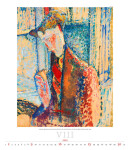 Nástěnný kalendář 2026 Helma - Expressionism, 45 x 52 cm