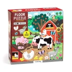 Mudpuppy Podlahové puzzle Kamarádi z farmy 25 dílků