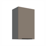 Horní skříňka Aria ANT 45 G-72 1F Barva korpusu: Antracit, Barva dvířek: SA - Aquamarine AFM