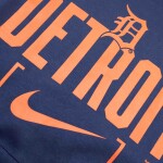 Nike Pánská mikina Detroit Tigers MLB Club Slack Hoodie Velikost: M