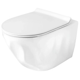 REA - Závěsná WC mísa Gustavo Rimless REA-C1652