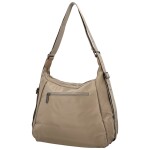 Trendy dámský textilní kabelko-batoh Coveri Venesta, béžový new