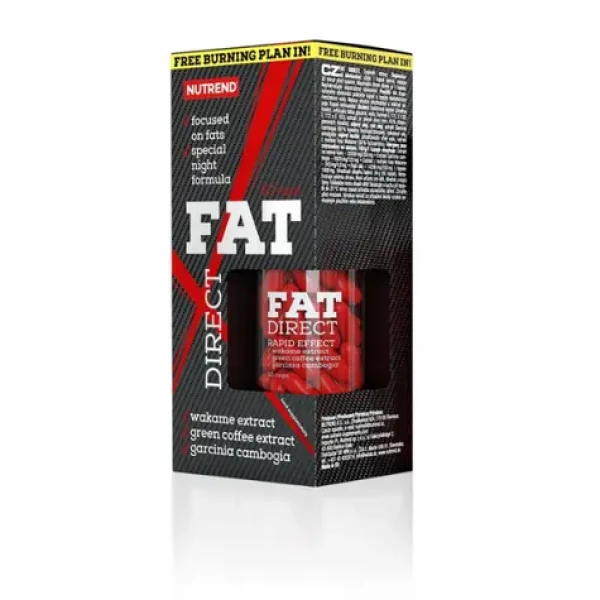 Fat Direct - Nutrend (bez příchuti, 60 kaps.) (42514-1-60caps-unflavored)