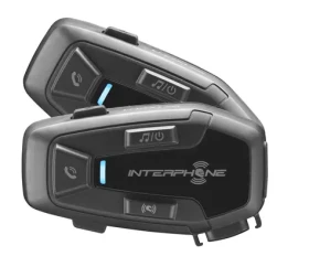 Interphone Bluetooth headset pro uzavřené a otevřené přilby U-COM7R Twin Pack (INTERPHOUCOM7RTP)