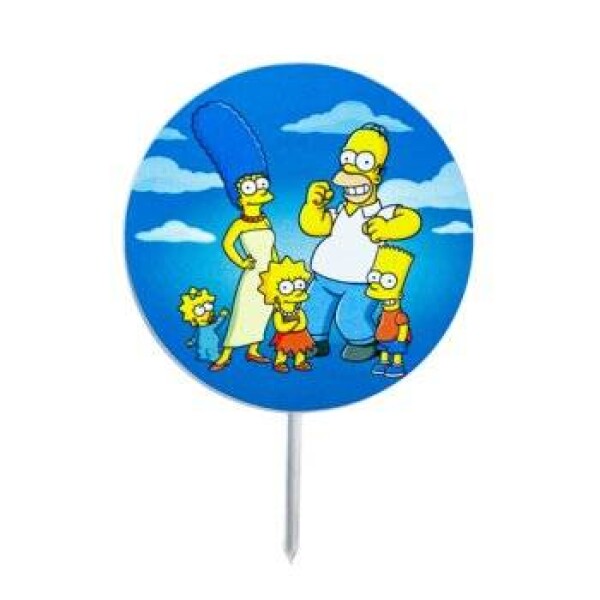Dortisimo Zápich do dortu akrylový Simpsonovi