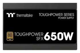 Thermaltake Toughpower SFX 650W / Zdroj / SFX / 650W / modulární / 80 PLUS Gold (PS-STP-0650FNFAGE-1)