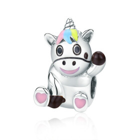 ELENYS Royal Fashion přívěsek Roztomilý jednorožec Unicorn