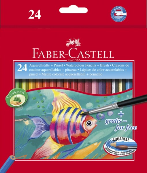 Faber-Castell Pastelky akvarelové 24 barev Faber Castell