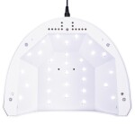 Allepaznokcie Lampa na nehty UV DUAL LED 24 / 48W pro hybridní laky Allelux 1 White