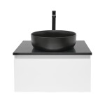 Koupelnová skříňka s krycí deskou SAT B-WAY 59x30x45 cm bílá lesk BWAY60WZUB BWAY60WZUB