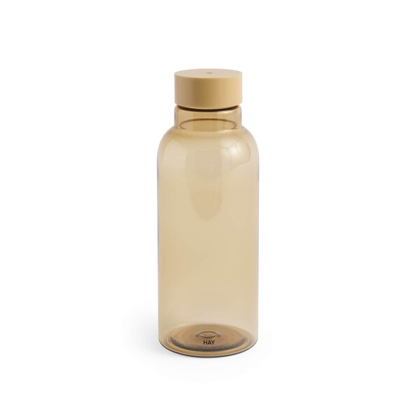 HAY Lahev na vodu Miz No. 2 Caramel – 540 ml, béžová barva, plast