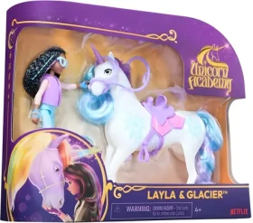 SPIN MASTER Figurky Unicorn Academy Layla a Glacier