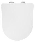 SAPHO - PACO WC sedátko, SLIM, Soft Close, Easy Take, bílá PCS1012