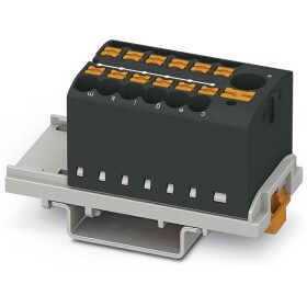 Phoenix Contact 3273102 blok rozvaděče 28.6 mm pružinová svorka černá 8 ks