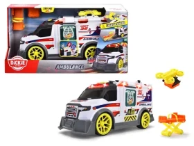 DICKIE TOYS Sanitka s dronem