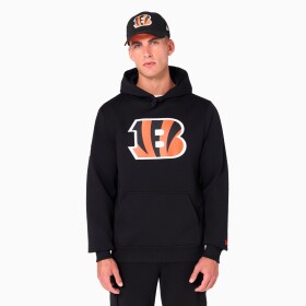 New Era Pánská mikina Cincinnati Bengals NFL Logo Hoodie Sweatshirt - Černá Velikost: L