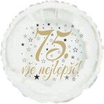 75. narozeniny balónek kruh Balonky.cz 75. narozeniny balónek kruh Balonky.cz