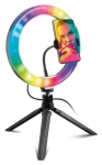 SBS EasyShare / Kruhové LED světlo / 10" / RGB / se stativem (TESELFIRINGCLIP10RGB)