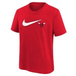 Nike Dětské tričko Chicago Bulls NBA Swoosh Logo T-Shirt Red (YOUTH)