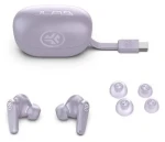 JLAB Go Pods ANC fialová / Bezdrátová sluchátka do uší / ANC / Mikrofon (IEUEBGOPODSRLLC124)