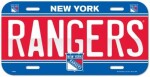 Wincraft Cedule New York Rangers NHL License Plate Banner
