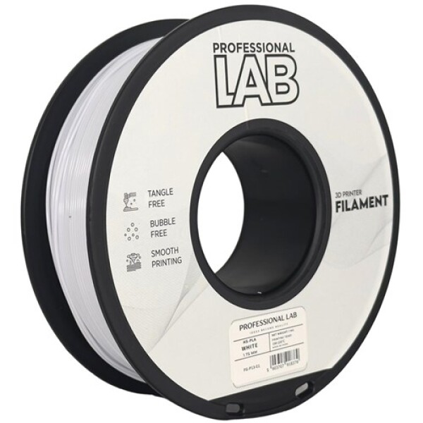 Filament HS-PLA Professional LAB - Bílý, 1kg