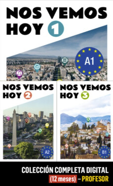 ¡Nos vemos! hoy 1-4 (A1-B2) – Colección completa – Profesor (12 měsíců)