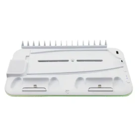 White Shark KIMURA-2 bílá/šedá / Chladicí podložka/stojan + 2x nabíjecí stanice pro PS5 PS5 Slim (KIMURA 2)