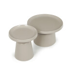 Konferenční stolek 69x69x43cm, kov, kašmír, CT-F4114 CSM