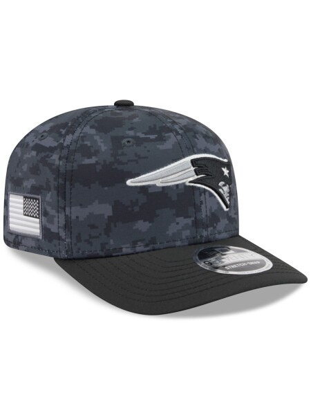 New Era Pánská kšiltovka New England Patriots NFL 2026 Salute to Service 9SEVENTY Stretch-Snap