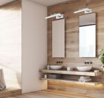 Nástěnné svítidlo LED 9w 40cm APP372-1W - chrom OSW-05002