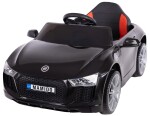 Mamido Elektrické autíčko Fast Wing eko-kůže černé