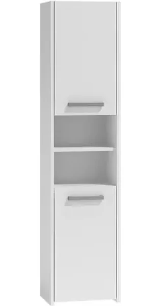 Topeshop Koupelnová skříňka regál S40 bílá / Koupelnová skříňka / 40 cm (S40 BIEL)