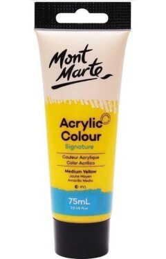 Akrylová Mont Marte žlutá