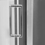 Aquatek - DYNAMIC B2 170 - Sprchové dveře zasouvací 167-171cm, varianta pravá, výplň sklo - grape DYNAMICB2170-129