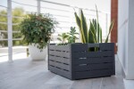 DEA HOME FLORIDA skládací přepravka 50 l - grafit