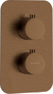 DEANTE - Box kartáčovaný bronz externí prvek pro termostatickou skříň BXY_CEBT